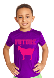 Kids Print Shirt | Future Goat Print Shirt | lilpuckers